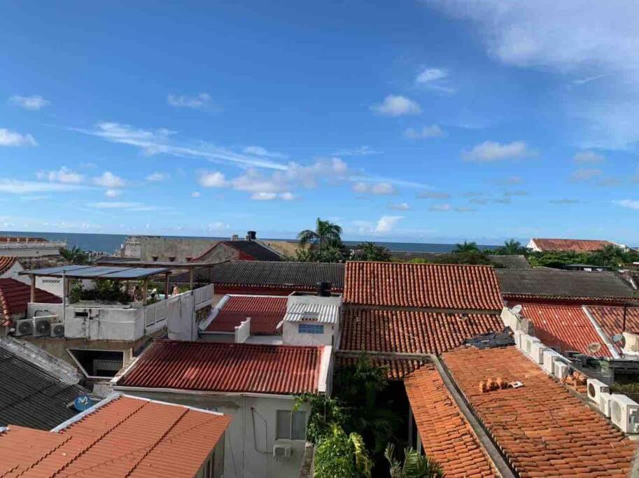 417 Apto Con Vista Panoramica De Cgna Cartagena ภายนอก รูปภาพ