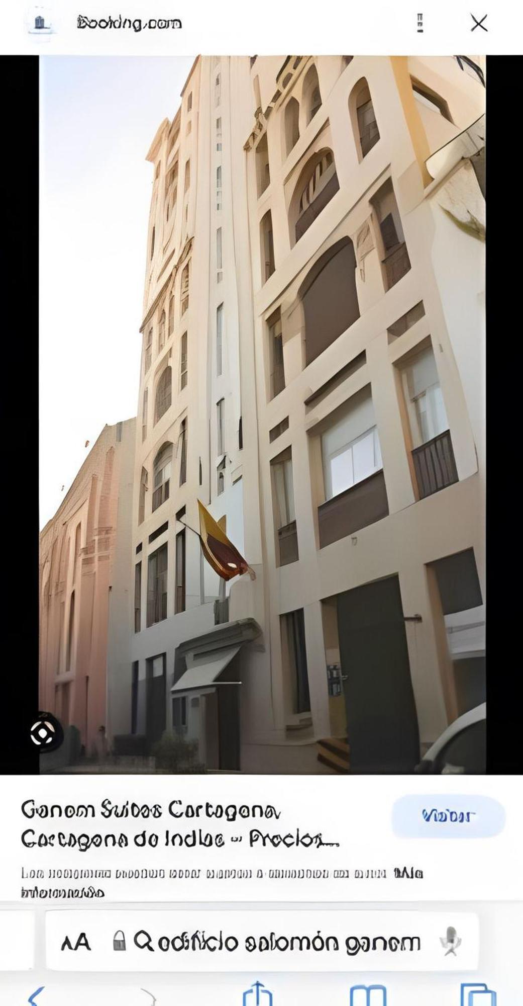 417 Apto Con Vista Panoramica De Cgna Cartagena ภายนอก รูปภาพ